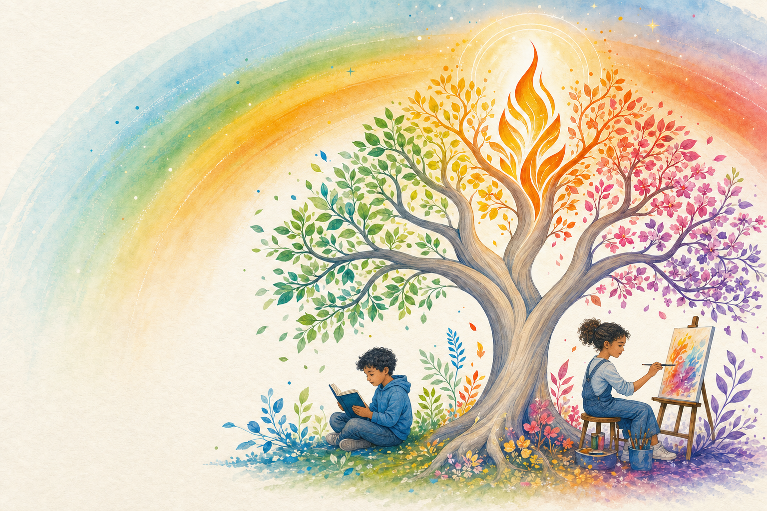 The Wonderland tree of life: learning, creativity and transformation